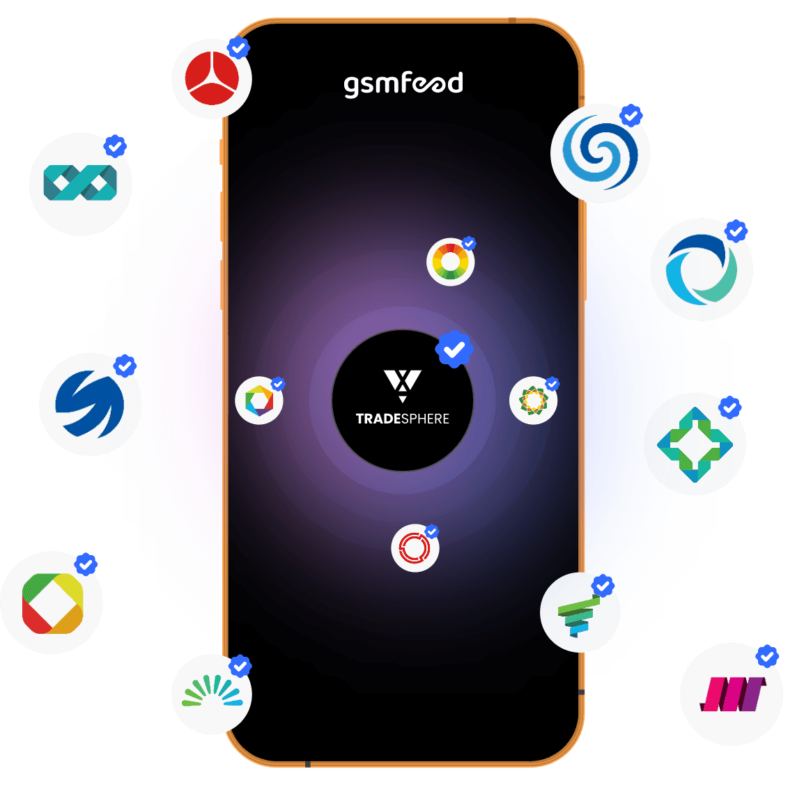 gsmfeed network illustration